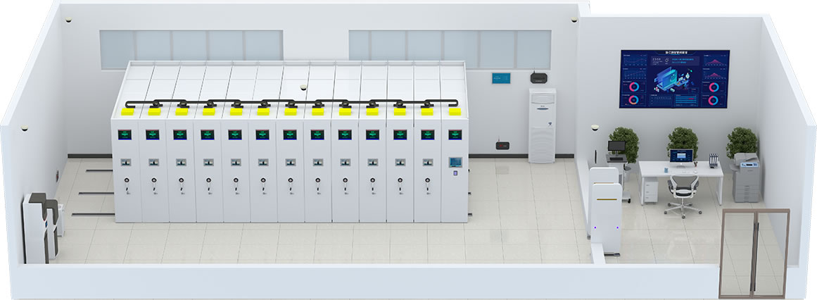 智慧檔案庫(kù)房